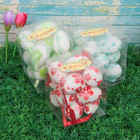 Сувенир яйцо (набор 12 шт) посыпка "Цветочки" 3 х 3 х 5 см МИКС - Фото 2