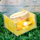 Сувенир цыпа "Цыплёнок в шляпке с яйцом" 7 х 7 х 4,5 см - Фото 2
