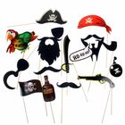 Набор фотобутафории "Пиратская вечеринка", 16 предметов - Фото 1