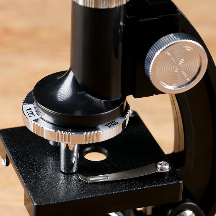 Микроскоп, кратность увеличения 450х, 200х, 100х - фото 1906800697