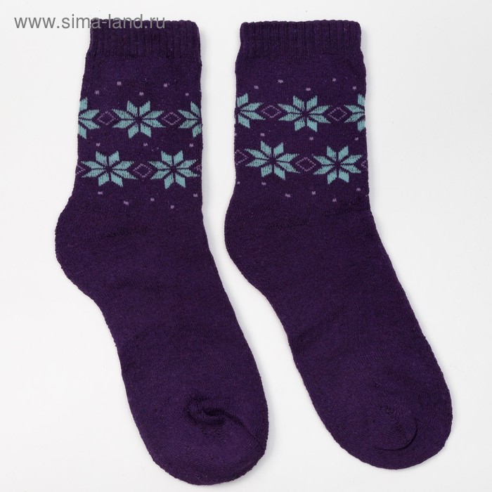 Носки женские махровые "Классика", размер 23-25 (размер обуви 36-39), цвет микс - Фото 1