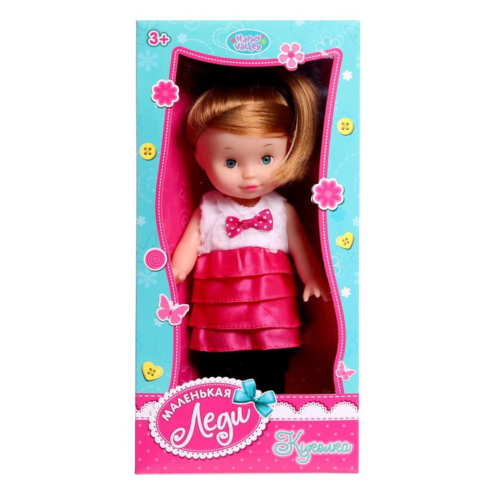 Кукла классическая «Маленькая Леди» в платье с аксессуарами, МИКС - фото 1905351295