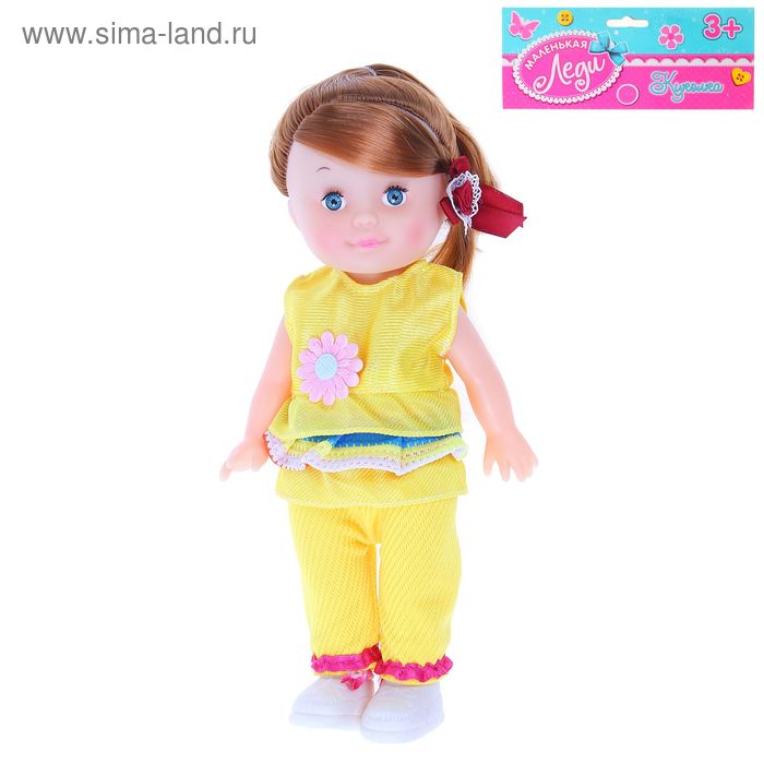 Кукла "Маленькая леди" в костюмчике, цвета МИКС - Фото 1