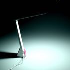 Лампа настольная LEDх15 провод USB "Компактная" розовая 26х5х6 см - Фото 3
