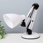 Лампа настольная Е27 60 Вт "Валли" белая шарнирная 43х21х14,5 см RISALUX - фото 9160921