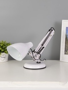 Лампа настольная Е27 60 Вт «Валли» белая шарнирная 43×21×14.5 см RISALUX - Фото 10