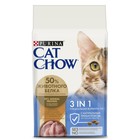 Сухой корм CAT CHOW 3 в 1 для кошек, 1.5 кг - Фото 1