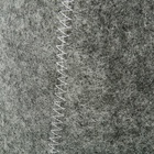 Шапка для бани и сауны «Классическая», полиэфир 70%, шерсть 30%, серая, «Добропаровъ» - Фото 4