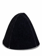 Шапка для бани и сауны «Классическая», полиэфир 70%, шерсть 30%, серая, «Добропаровъ» - Фото 2