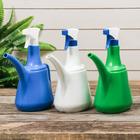 Лейка, 1.3 л, с распылителем, цвет МИКС - Фото 5