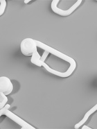 Крючок для штор, роликовый, 25×11 мм, фасовка 20 шт., белый - Фото 2