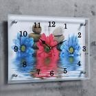 Часы настенные, серия: Цветы, "Цветы в воде" 25х35 см - Фото 2