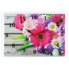Часы настенные, серия: Цветы, "Цветное ассорти"25х35 см, микс - Фото 8