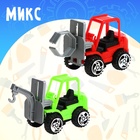 Машинка «Строительная техника.Погрузчик», МИКС - Фото 12