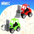 Машинка «Строительная техника.Погрузчик», МИКС - Фото 6