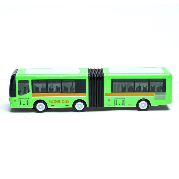 Автобус «Гармошка», световые и звуковые эффекты, работает от батареек, цвета МИКС - фото 1887664757