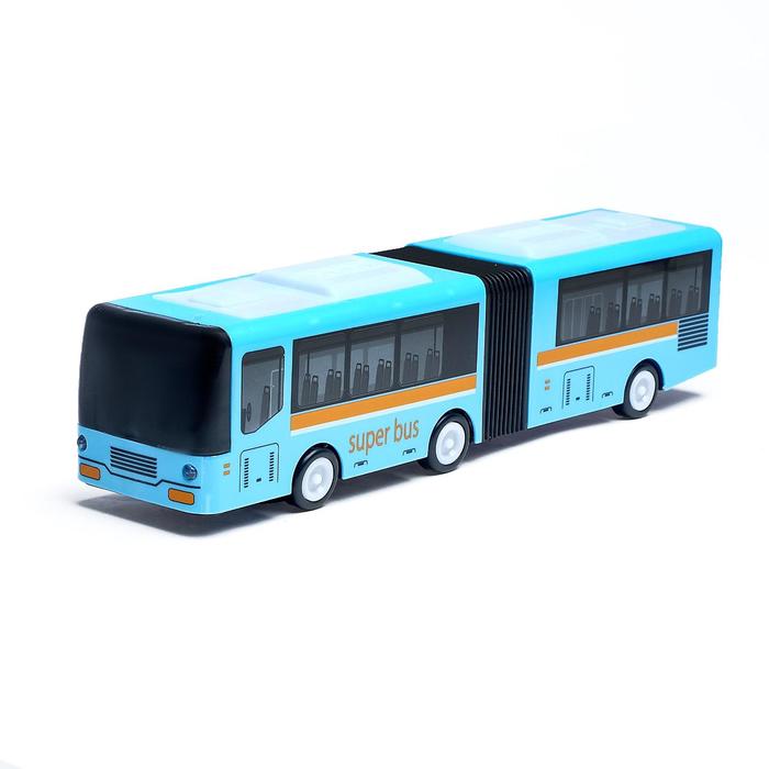 Автобус «Гармошка», световые и звуковые эффекты, работает от батареек, цвета МИКС - фото 1887664759