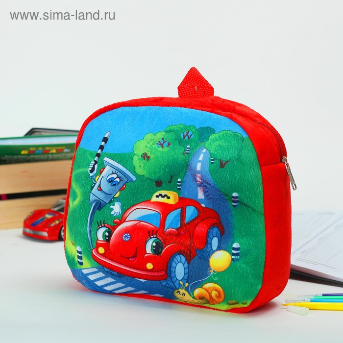Рюкзак детский «Машинка» - Фото 1