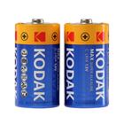 Батарейка алкалиновая Kodak Max, C, LR14-2BL, 1.5В, блистер, 2 шт. - Фото 2