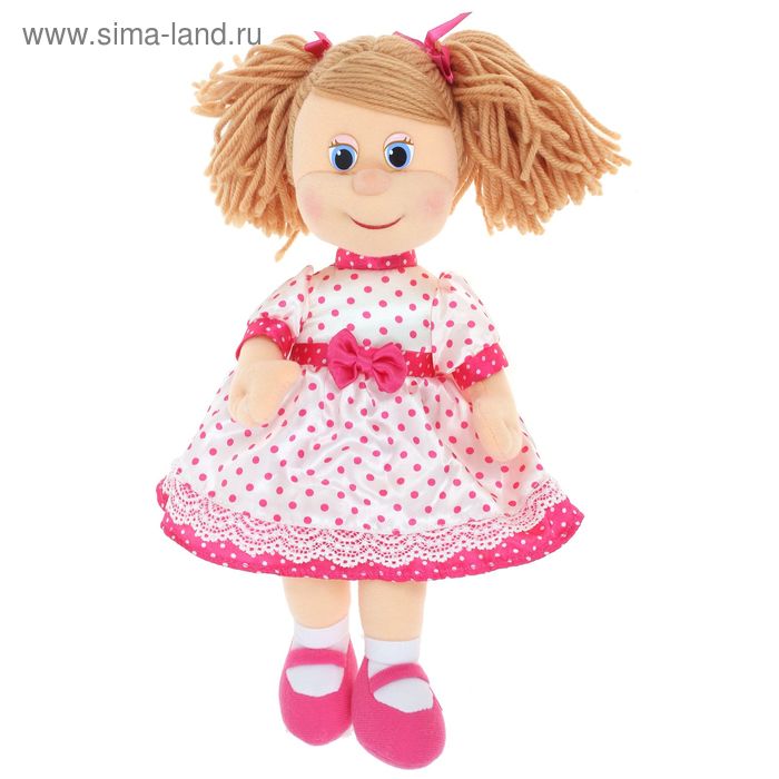Музыкальная мягкая игрушка «Кукла Ляля в шёлковом платье» - Фото 1