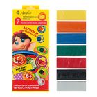 Набор пластика - полимерная глина, «Поделки за час», 7 классических цветов по 20 г - Фото 2