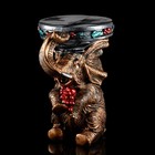 Подставка декоративная "Слон", бронза, покрытие лак, гипс, 43 см, микс - Фото 2