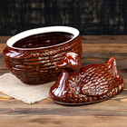 Горшок духовой "Утка", керамика, 3.1 л - Фото 4