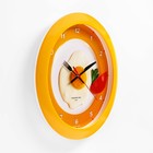 Часы настенные, серия: Кухня, "Яичница", 29 х 29 см, желтый обод - Фото 2