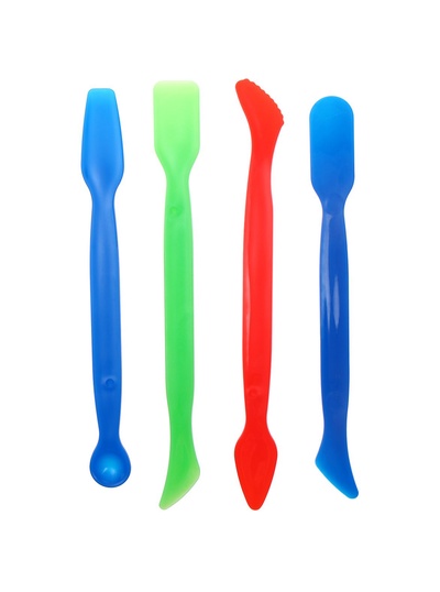 Стеки для лепки Calligrata, 4 шт., цветные, пакет с подвесом