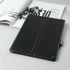 Чехол-книжка для планшета, крепление резинки, цвет чёрный - Фото 1