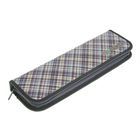 Пенал для кистей L=270 мм ламинированный картон "Шотландка" - Фото 4