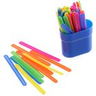 Счетные палочки 50 штук в пенале Calligrata, МИКС - Фото 2