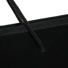 Папка для черчения и рисунков А2, 640×470×50 мм, 0.8, с ручками, пластиковая, молния сверху, ПМ-А2-35, черная - Фото 5