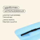 Сидушка туристическая на резинке maclay, 10 мм - Фото 4