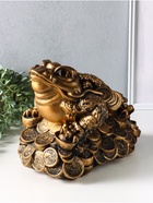 Копилка "Лягушка на монетах" 25х35см - фото 809759182