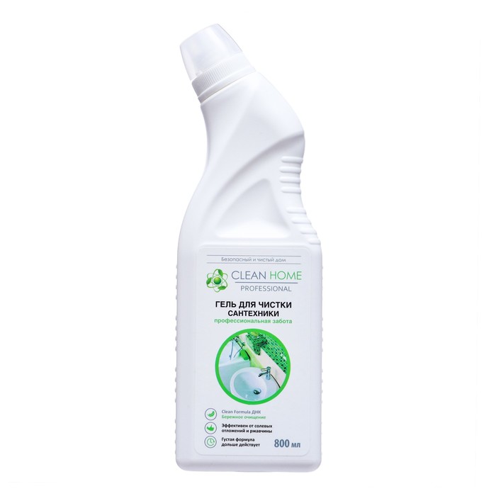 

Гель для чистки сантехники Clean home, 800 мл