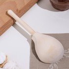 Ложка деревянная, полубаская, без росписи, заготовка для творчества - Фото 2