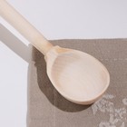 Ложка деревянная, чайная, без росписи, заготовка для творчества - Фото 3