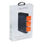Внешний аккумулятор Qumo PowerAid, 2 USB, 10400 мАч, 1 А, корпус ABS пластик, черный - Фото 2