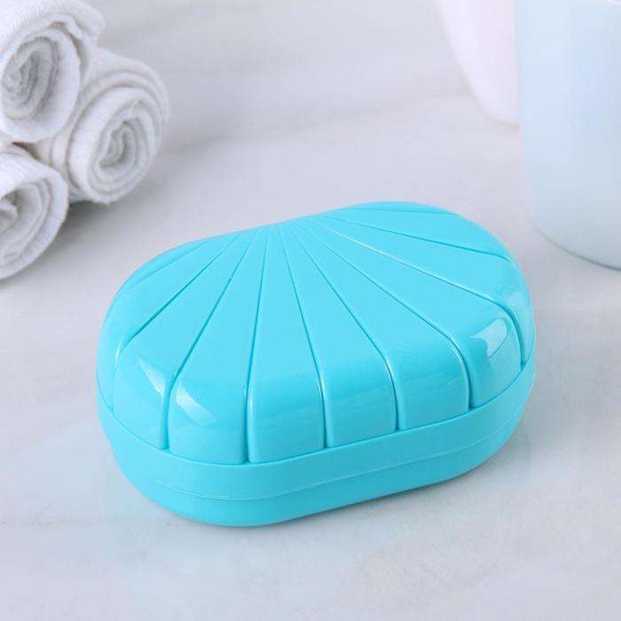 Мыльница «Дорожная», 11.5×8×4 см, МИКС - Фото 1