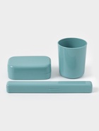 Дорожный набор, 3 предмета, мыльница, стакан, футляр для зубной щётки, МИКС - Фото 12