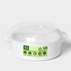 Кастрюля для СВЧ-печи Полимербыт, 2.1 л, пластик, МИКС - Фото 9