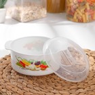 Кастрюля для СВЧ-печи, 700 мл, пластик, МИКС - Фото 2