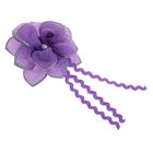 Бант школьный стразы цвет микс 9,5 см - Фото 2