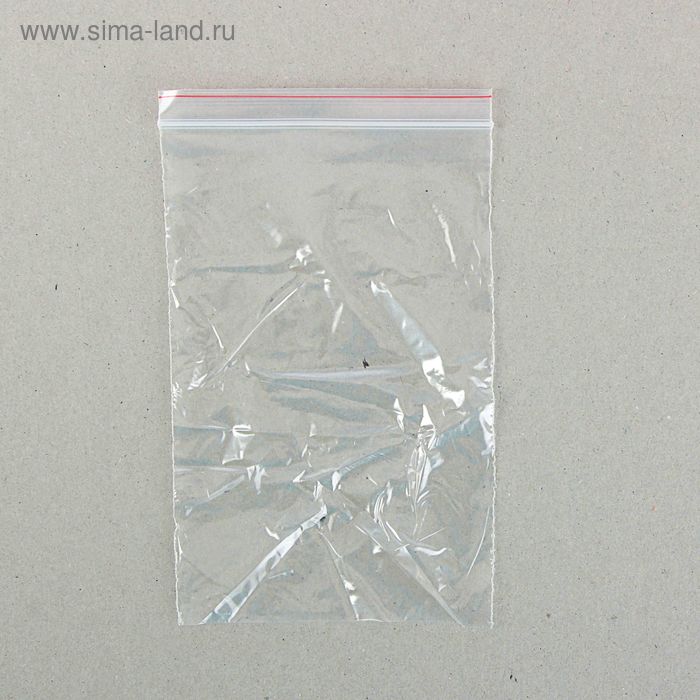 Пакет zip lock, 10 х 15 см - Фото 1