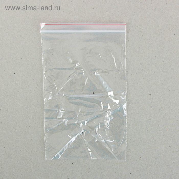 Пакет zip lock, 10 х 15 см - Фото 1