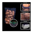 Сетка овощная, зеленая, 25 х 39 см - Фото 2