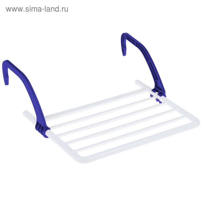 Сушилка навесная на батарею Berossi, цвет лазурно-синий - Фото 1