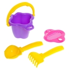 Набор "Радуга", 4 предмета, цвета МИКС - Фото 2