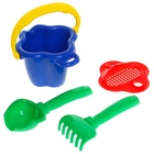 Набор "Радуга", 4 предмета, цвета МИКС - Фото 3